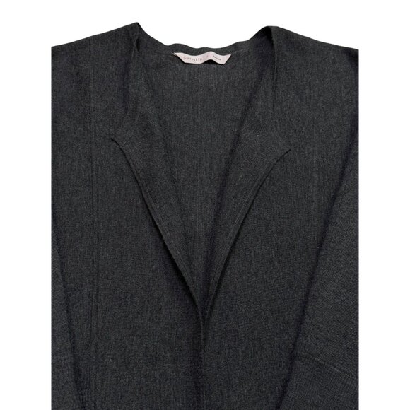 Athleta Chill Chaser Long Line Merino Wool Cardigan Gray Size S - Picture 9 of 14